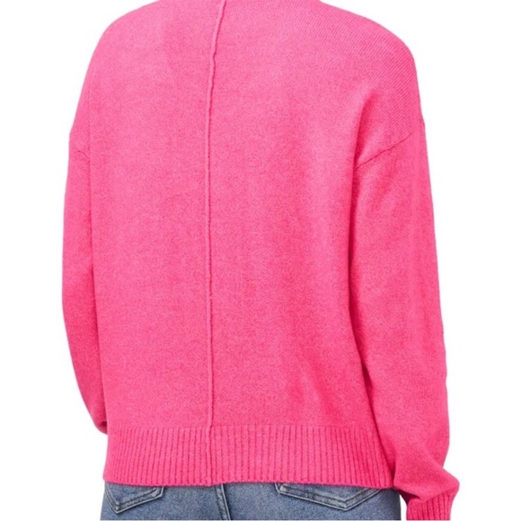 Vince Camuto V-Neck Paradox Pink Sweater Size XS NWT - Picture 2 of 13